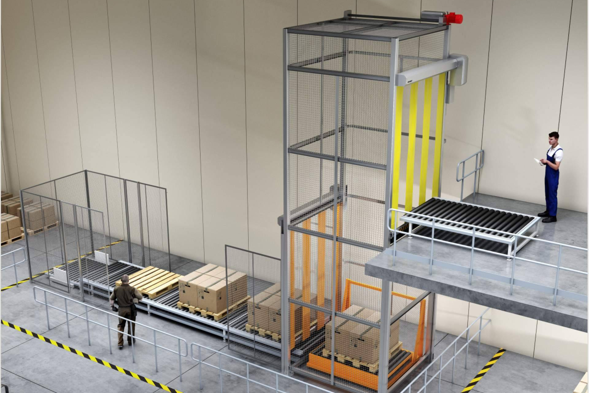 Intralogística más segura; puertas de seguridad de alto rendimiento para automatización sin paradas