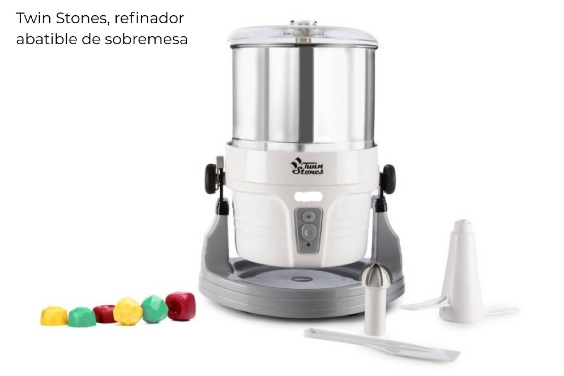 Twin Stones; el refinador compacto que lleva el chocolate Bean-to-Bar a la cocina profesional
