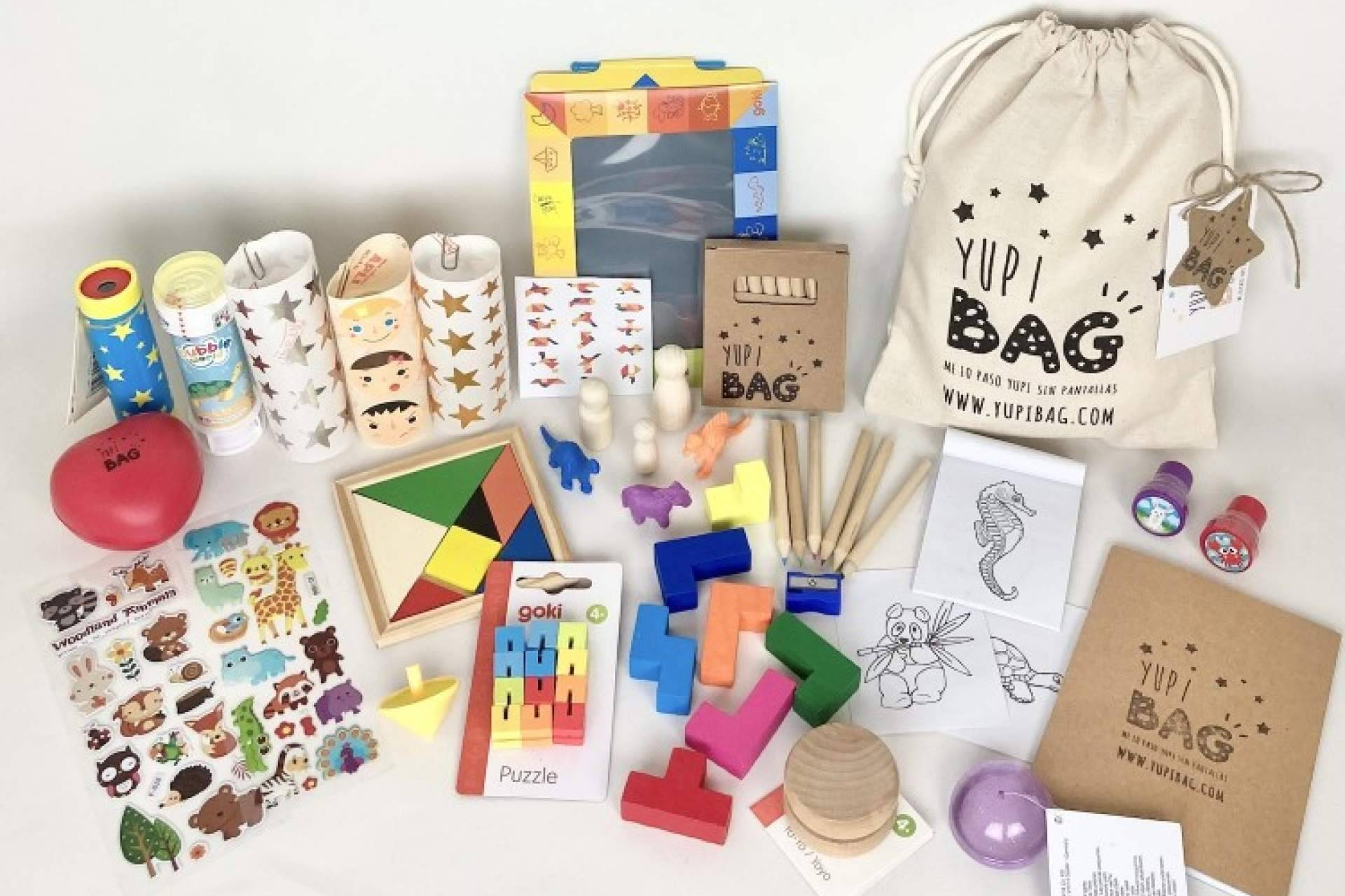 Yupibag transforma los eventos con detalles infantiles que combinan juego y creatividad