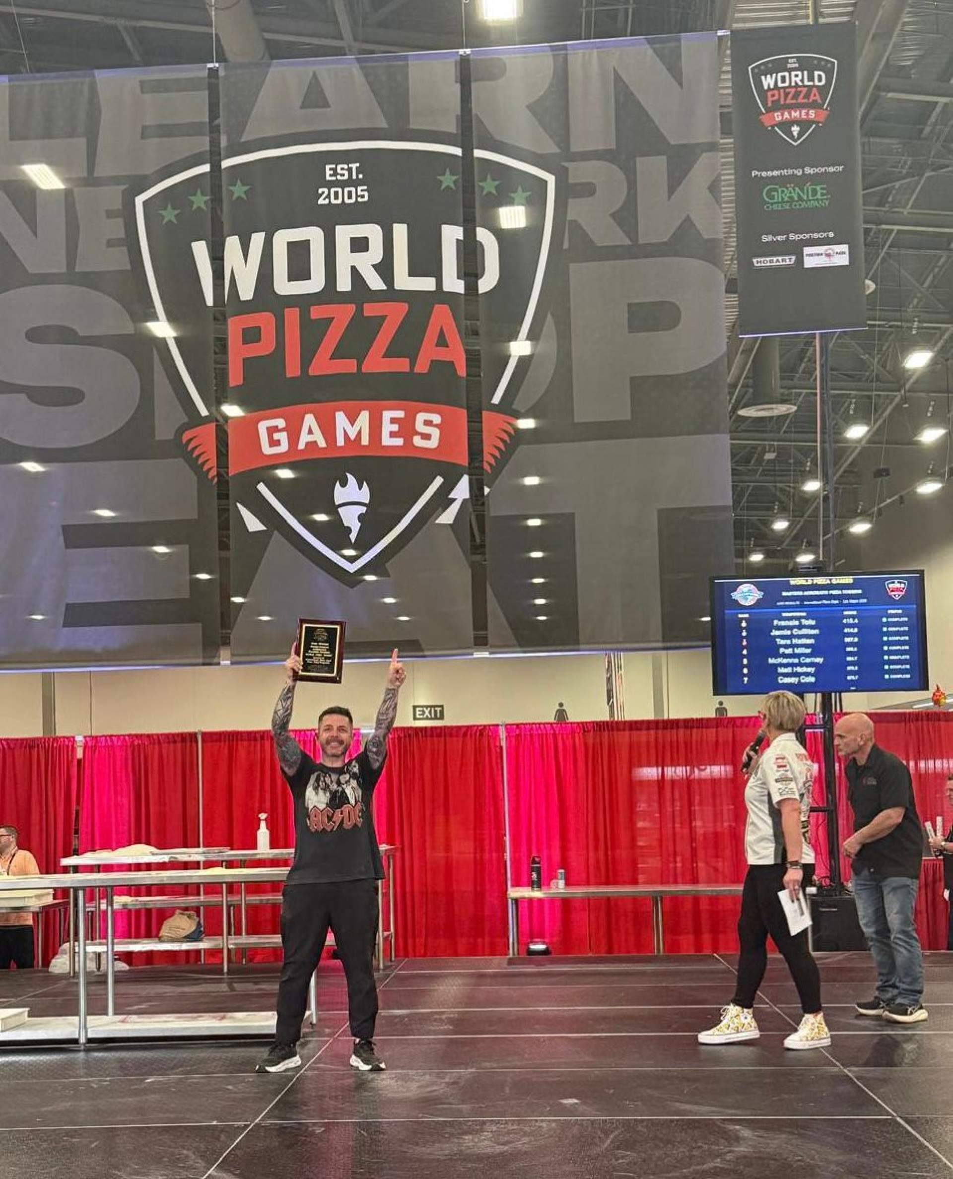 Francis Tolu conquista Las Vegas y se corona campeón en los World Pizza Games