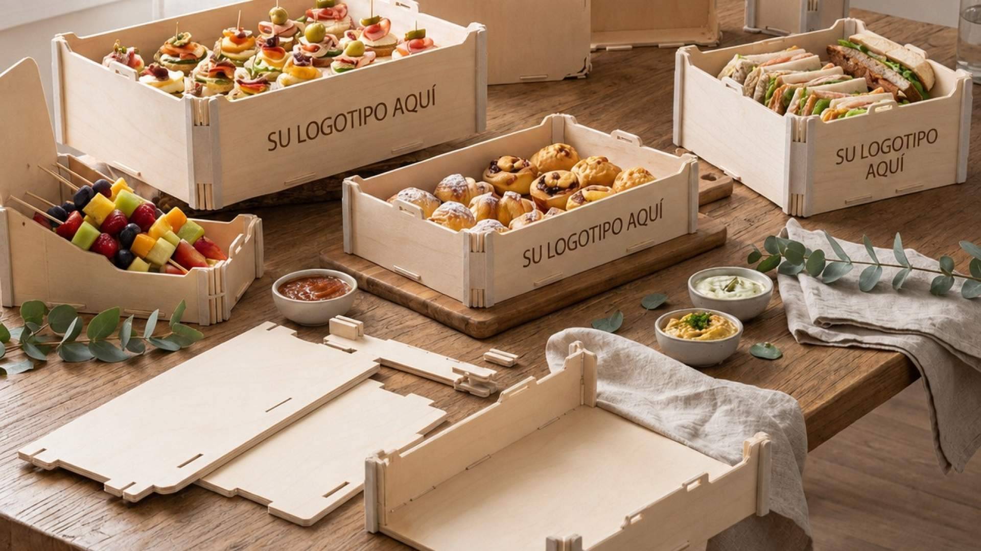 Packaging alimentario y diseño funcional; las nuevas tendencias en catering y eventos