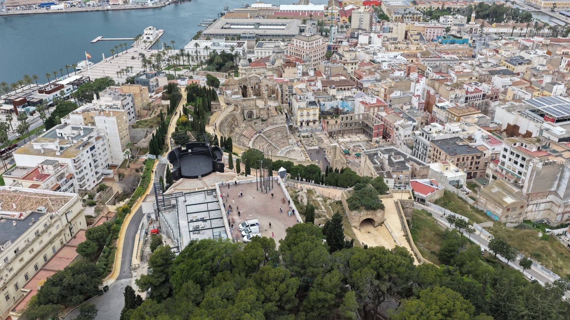 Del Teatro Romano al castillo con vistas al mar, así es el circuito cultural que está revolucionando Cartagena