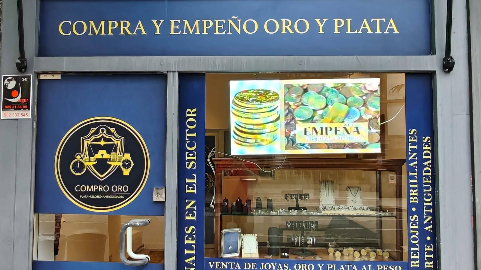 Compro Oro Oviedo traslada la cercanía de su servicio con un nueva tienda en la calle Independencia de Oviedo