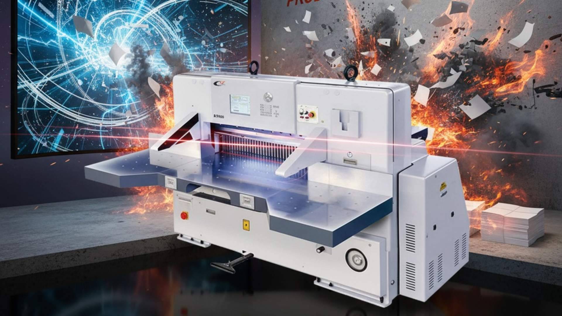 JenDaStore y las guillotinas de tecnología alemana que impulsan la industria gráfica