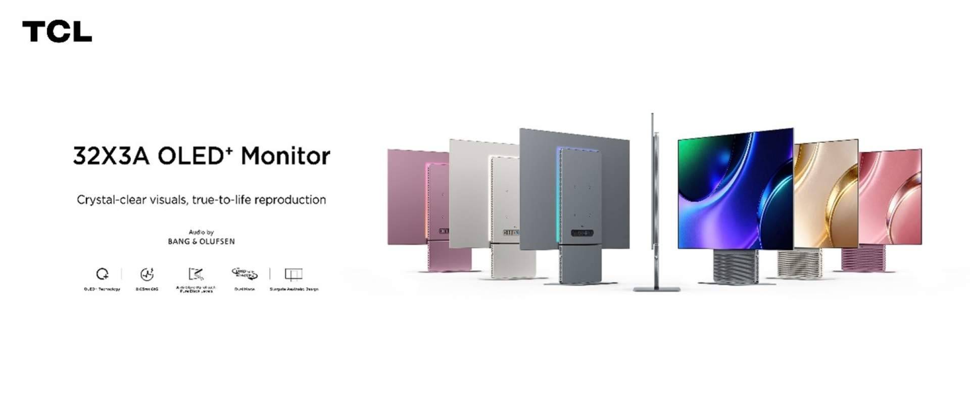 TCL presenta una gama ampliada de monitores en Europa, incluido su primer monitor OLED+