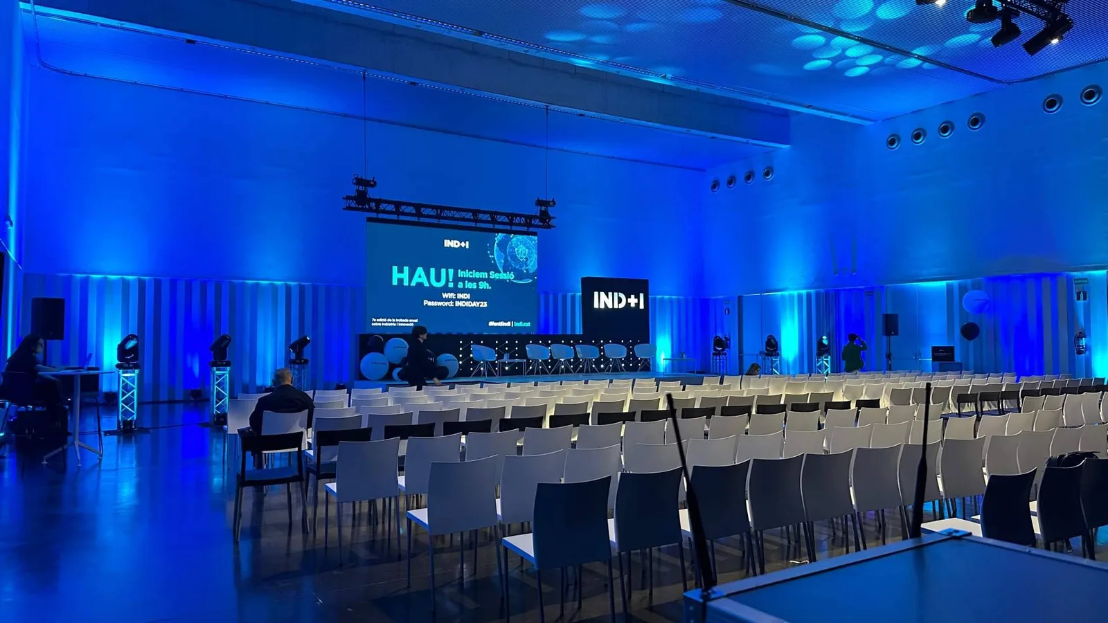 El director de Live Team explica la producción técnica integral de eventos corporativos en Barcelona