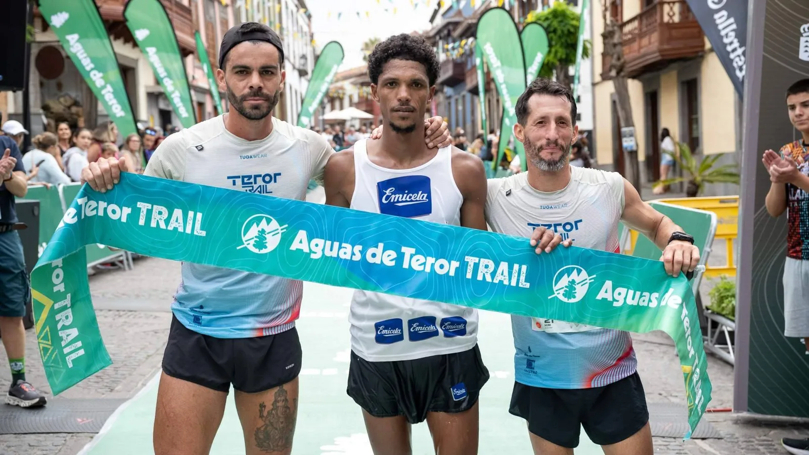 La XVI Aguas de Teror Trail renace tras el invierno con victoria de Nelson Alves y Yurena Castrillo
