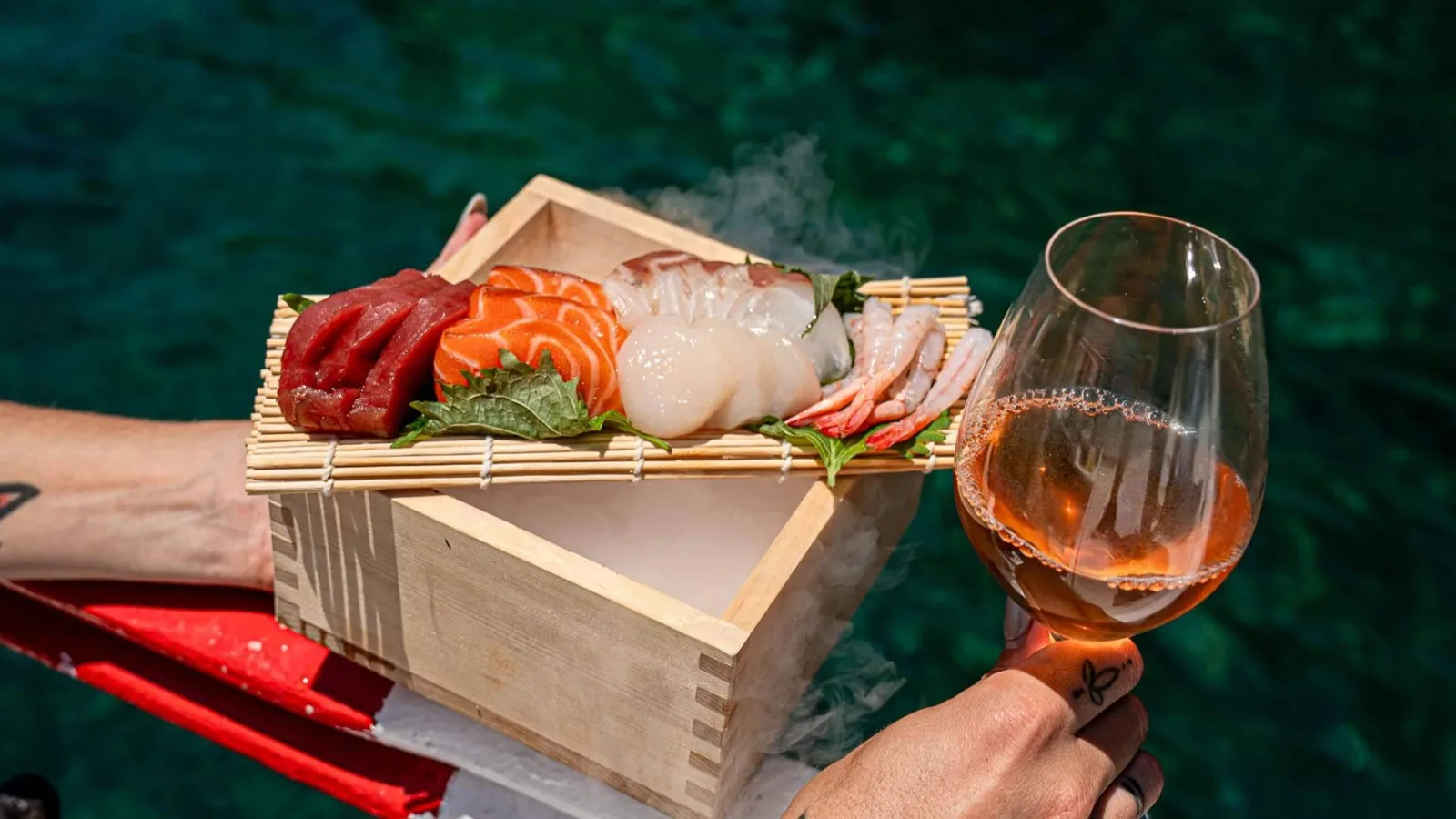 Catering japonés en la Costa Brava; Kampai adapta su propuesta a embarcaciones, villas y cenas privadas